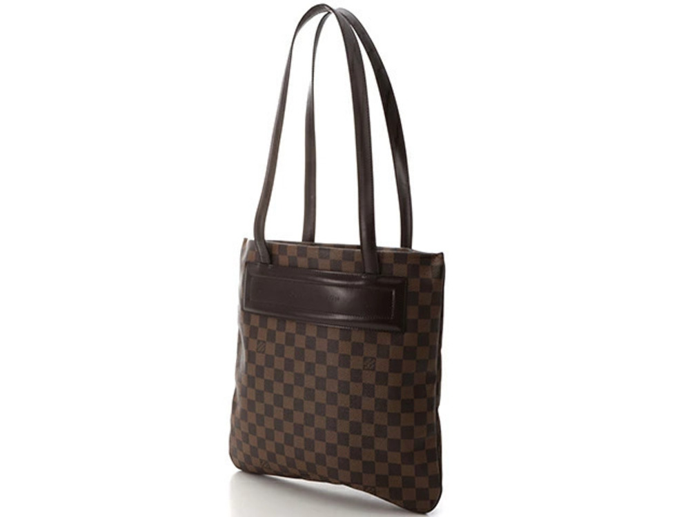 Louis Vuitton Clifton Tote Bag Canvas Leather Damier